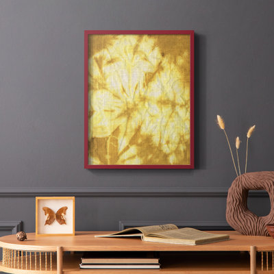 Turmeric Sunrise II Framed Print - Solid Wood