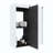 Bathroom Side Cabinet, 2-Soft Close Doors, Float Mounting Design
