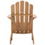 Burgess Outdoor Solid Wood Adirondack Chair-1054890313