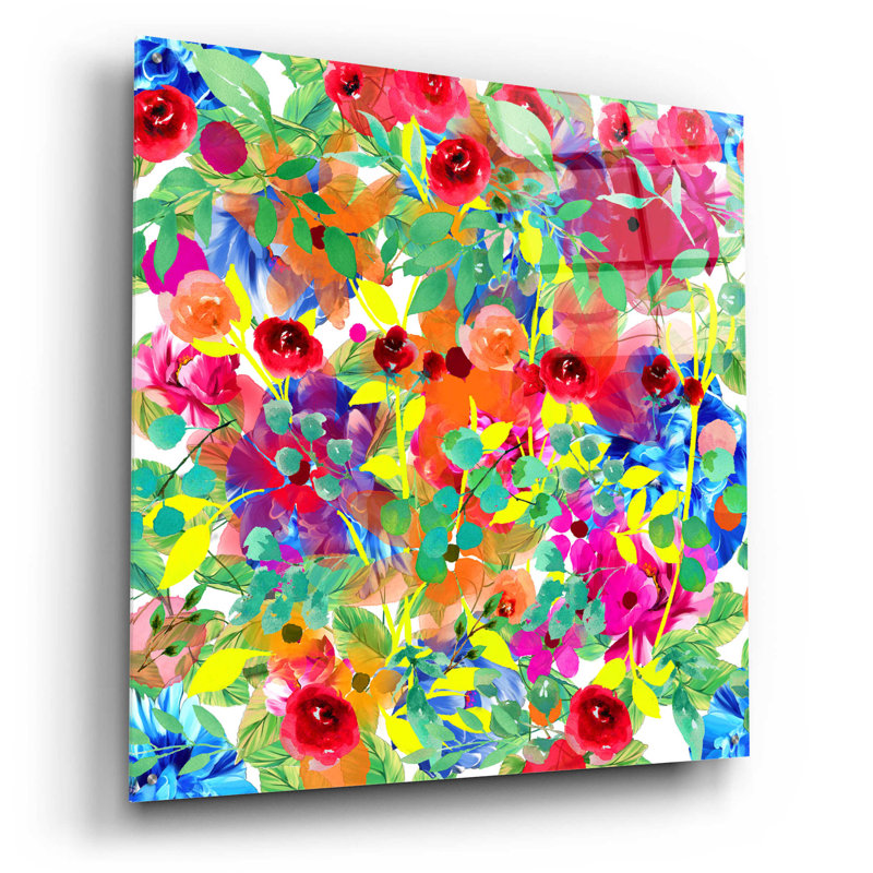 Sur impression plastique / acrylique, H 36 po x l 36 po x P 0,2 po