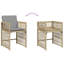 Outdoor Patio Dining Armchair with Cushion-1396744884-1396744885