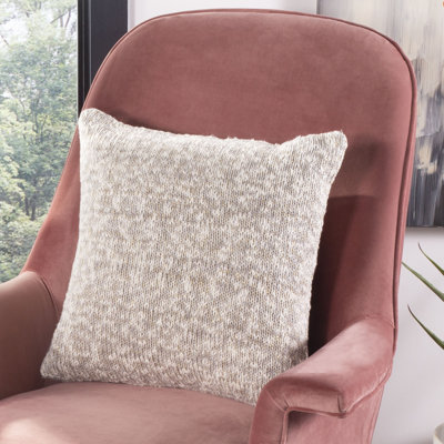 Panna Knit Cotton Throw Pillow