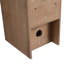 Meuble-lavabo mural 40 po avec lavabo en céramique 1 porte à fermeture douce