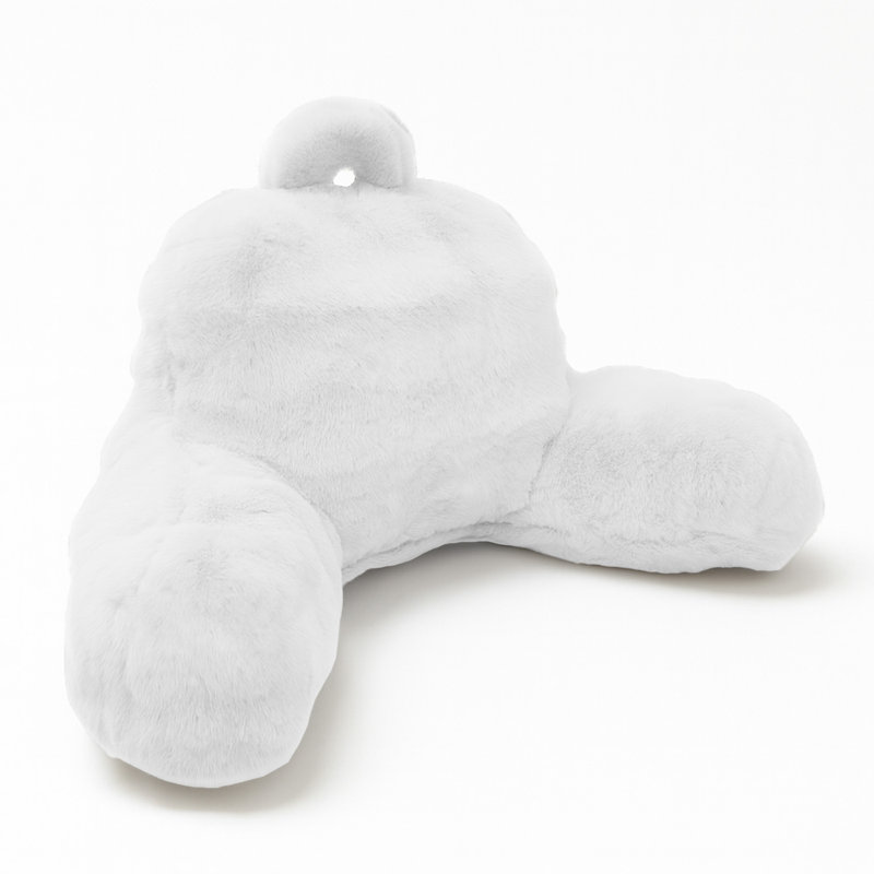 Luxury Supersoft Back Support Pillow Cushion , White