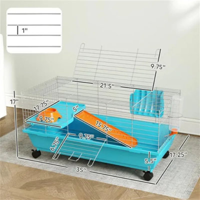 Cage pour animaux Blue Wire