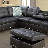 Brandis 98'' Faux Leather Sofa & Chaise