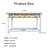 48 Inch Long Console Table With 2 Drawers And 1 Bottom Shelf For Entryway Hallway Easy Assembly - Traditional Craftsmanship And Functionality Combined