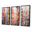 Ensemble de 4 décorations murales abstraites Minimalisme - usines abstraites-2130434687-2130434673