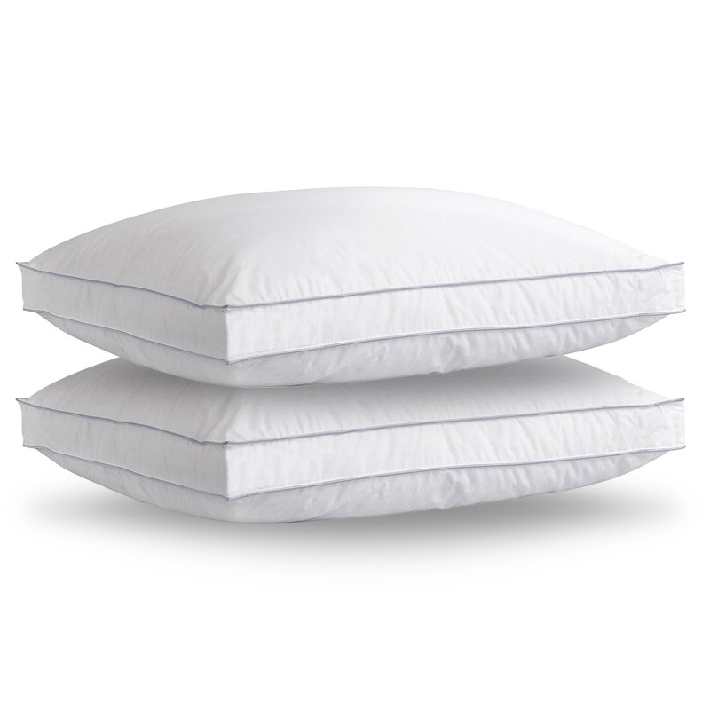 Oreiller en duvet synthétique imperméable avec soufflet, Standard