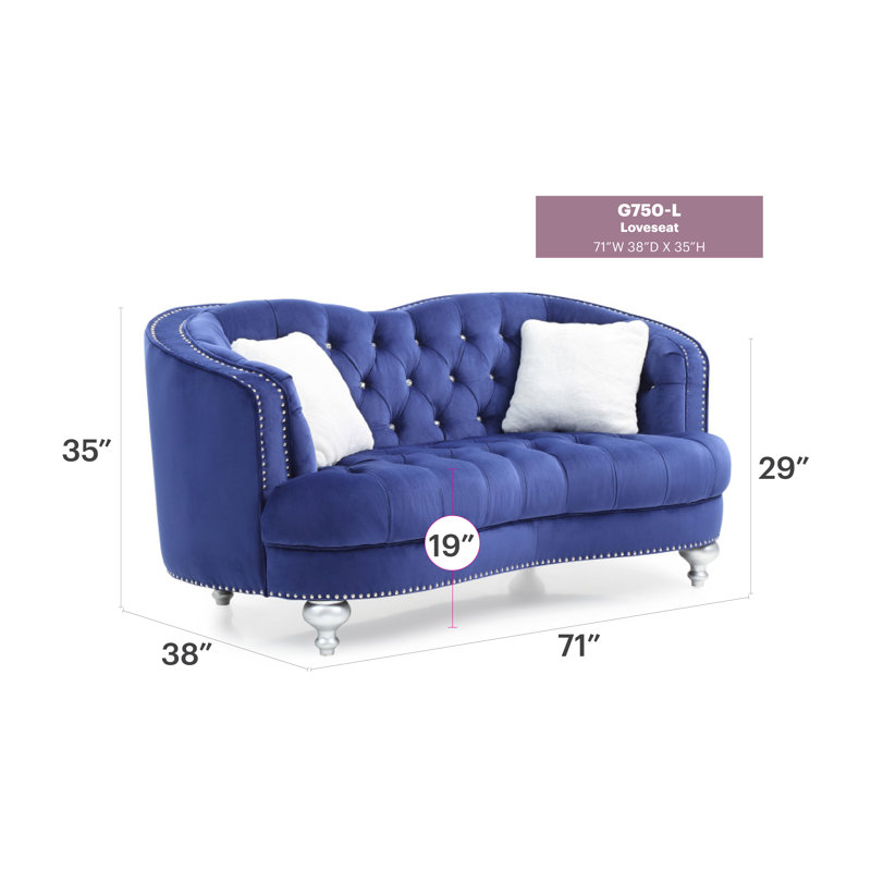 Causeuse Modern Furniture Glory Furniture