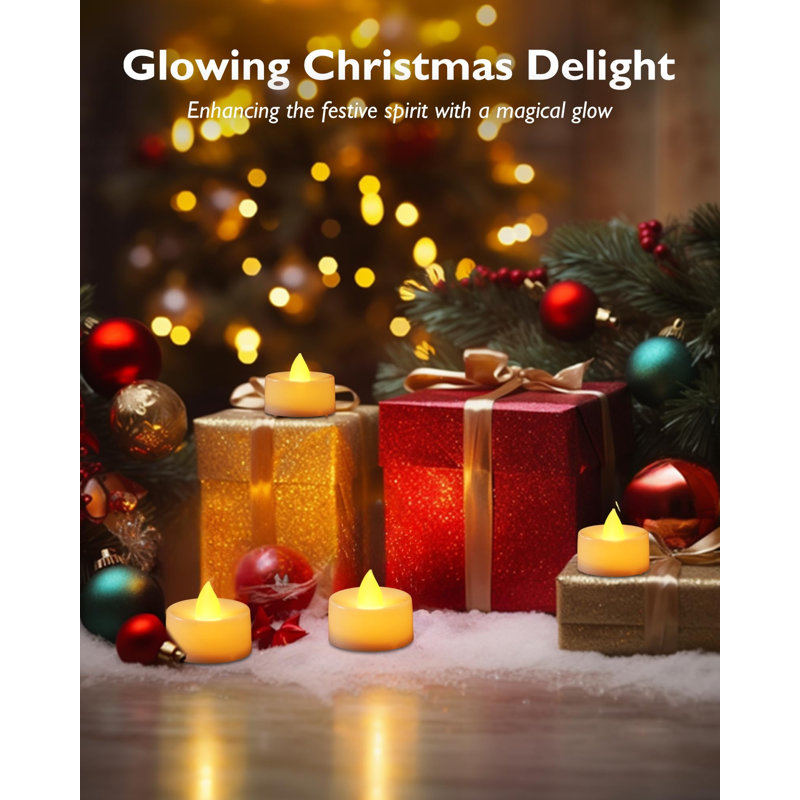 Unscented Flameless Tealight Candle