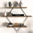 Corwin Diamond Geometric Handmade Floating Shelf