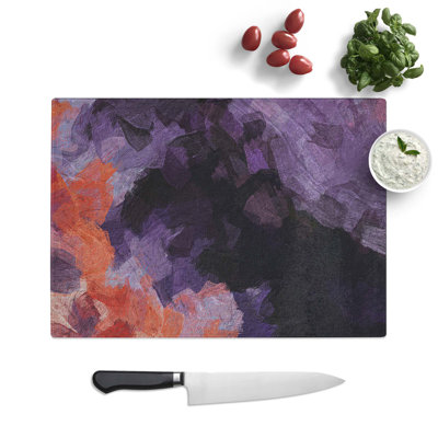 Tempered Glass Curiosity Chopping Board