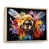 Brown Floater Framed