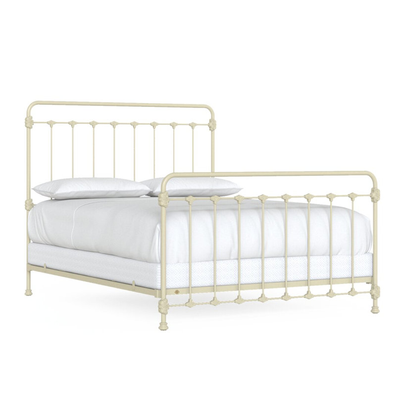 160 Picket Fence Bed | Complete Standard, King, French Vanilla