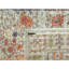 Tapis de couloir unique en laine 4 pi 2 po x 10 pi Ceilia Beige