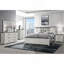 Table de chevet beige Avery