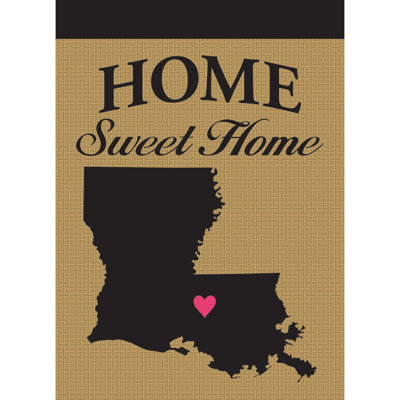 Briane Double Sided 18'' H x 13'' W Burlap Garden Flag