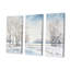 Neige, hiver, minimalisme, paysage I - ensemble d'art mural neige-1645510069-1645510073