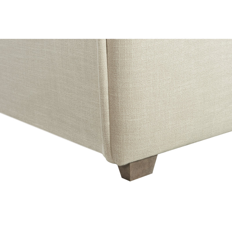 Lit plateforme tapissier Mayer, Grand