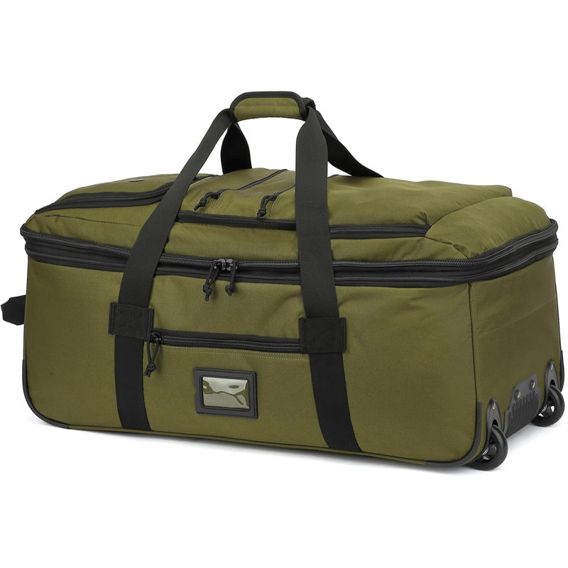 Ebern Designs Fabric Storage Bag, Green