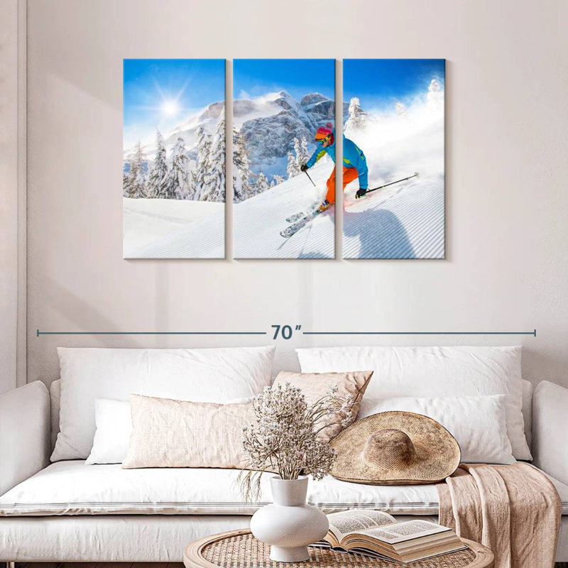 Sirci neige, ski de montagne, H 28 po x l 45 po