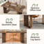 Solid Wood Executive Desk