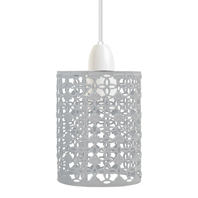 14cm H Metal Drum Lamp Shade ( Uno )