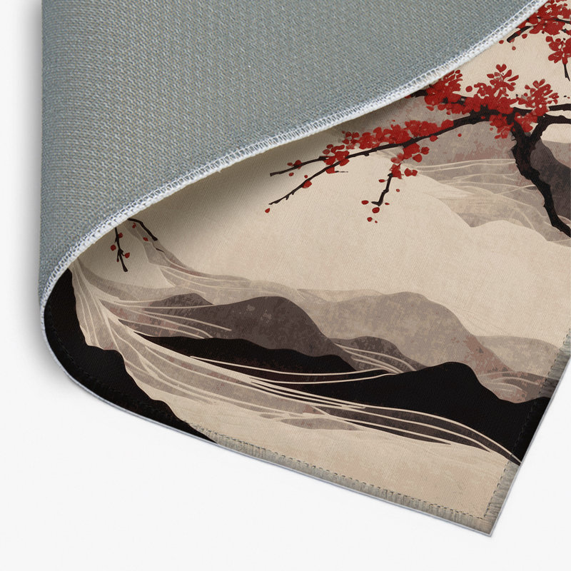 Tapis intérieur et extérieur Crimson Plus Drift, Rectangle 5 pi x 7 pi