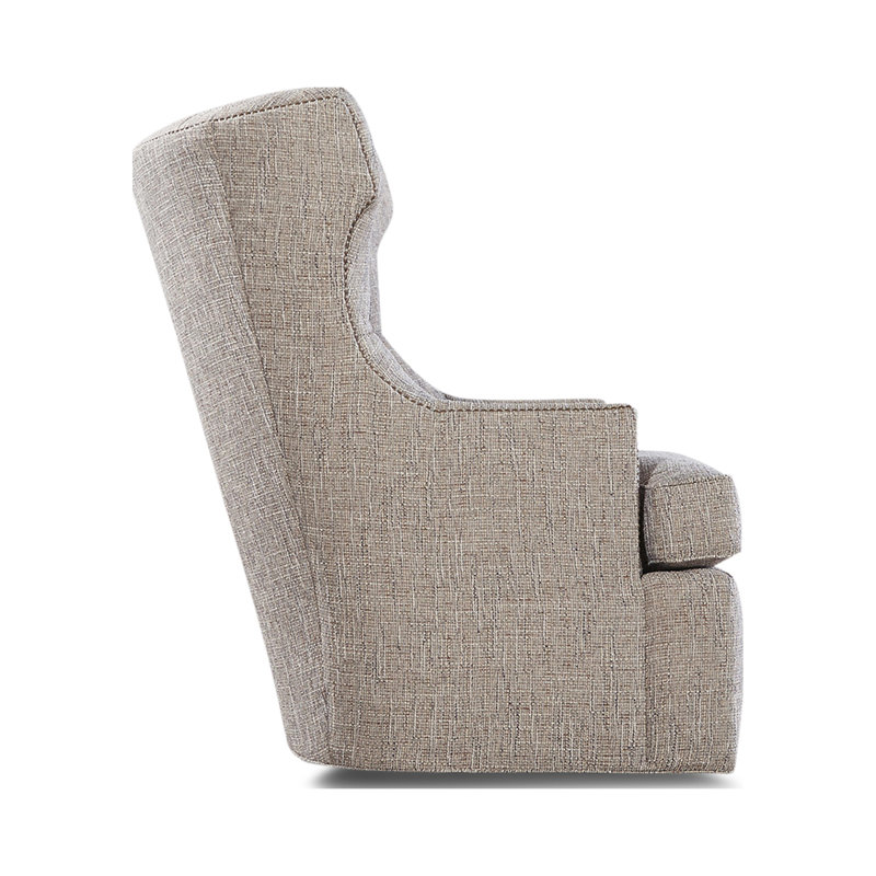 Roberts Swivel Tufted Wingback Chair, 61807-63