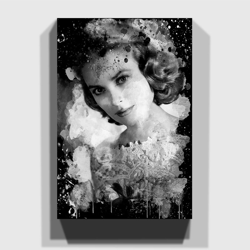 Grace Kelly 2 - Wrapped Canvas, 76cm H x 50cm W