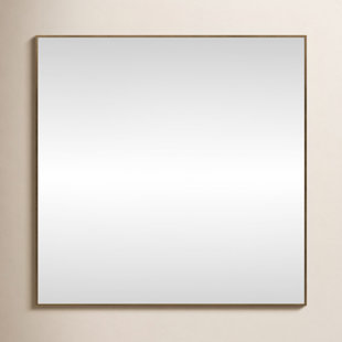 Valparaiso Metal Square Wall Mirror