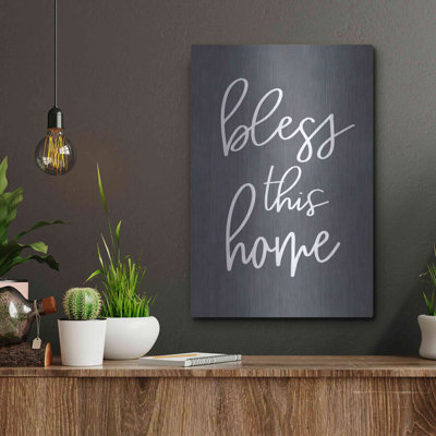 «Bless This Home» par Lux + Me, art mural