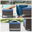 Nazime Outdoor Lounge Chair with Ottoman-158185197