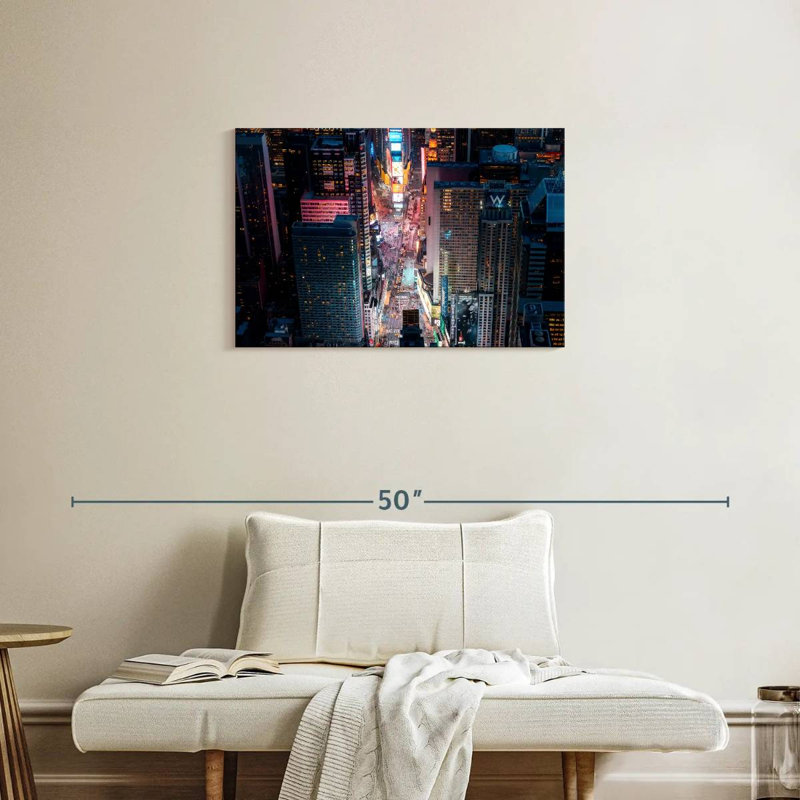 Kavia Times Square After Dark, 20" H x 30" W