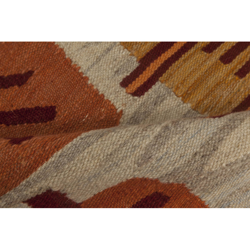 Modern One-of-a-Kind Rectangle 5'3" X 8'1" Flatweave Area Rug