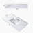 43'' Sintered Stone Single Bathroom Vanity Top with Sink