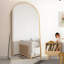 Carlyann Aluminium Framed Freestanding Full Length Mirror-365095603-398171637