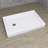 48" X 32" Single Threshold Alcove Shower Pan Base With Left Drain In High Gloss White