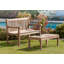 Xantippe Solid Wood Teak Outdoor Bench