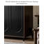 Garde-robe rétro en bois massif de style français