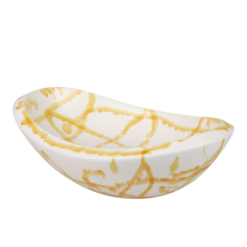 Ceramic Bowl 30x22x10 Cm
