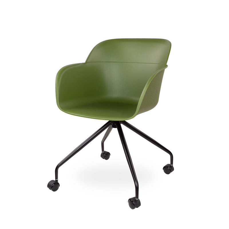 Koeninger 48cm H Armchair, Green