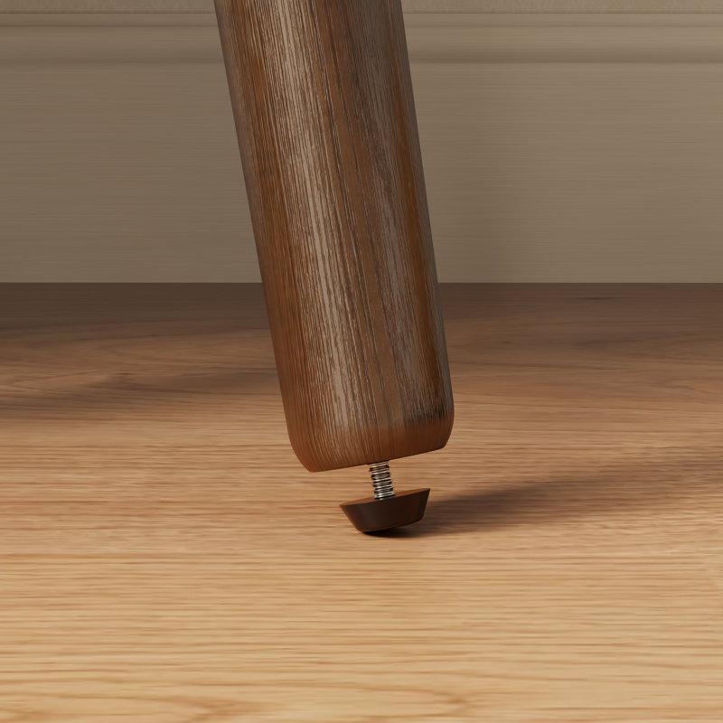 Table de chevet 2 tiroirs Annice, Brun