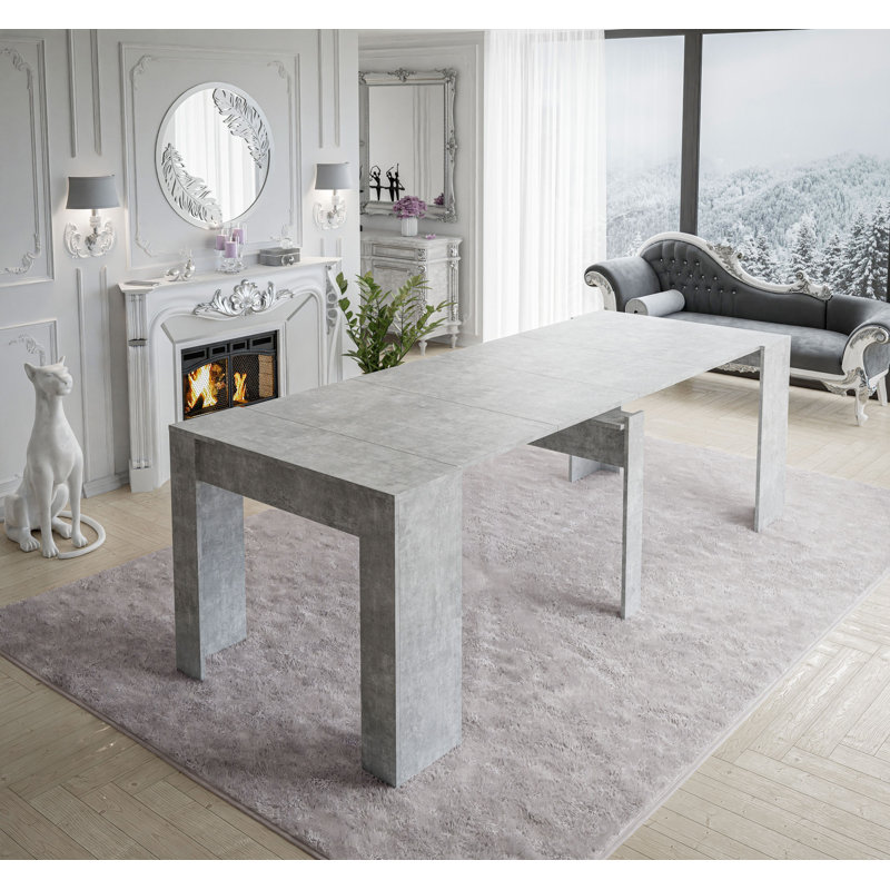 Einberger Console Table, Concrete