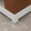 Table basse moderne avec coins arrondis