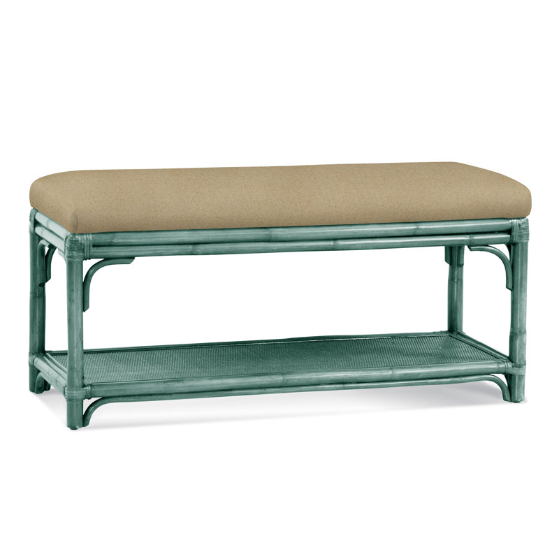 Banc de rangement en osier Summer Retreat, Sable Elite; 0321-74, Océan
