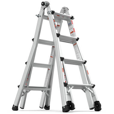 Louisville Ladder 6-Foot Fiberglass Pinnacle Pro Platform Platform Ladder,  Type IA, 300-pound Load Capacity, FXP1706