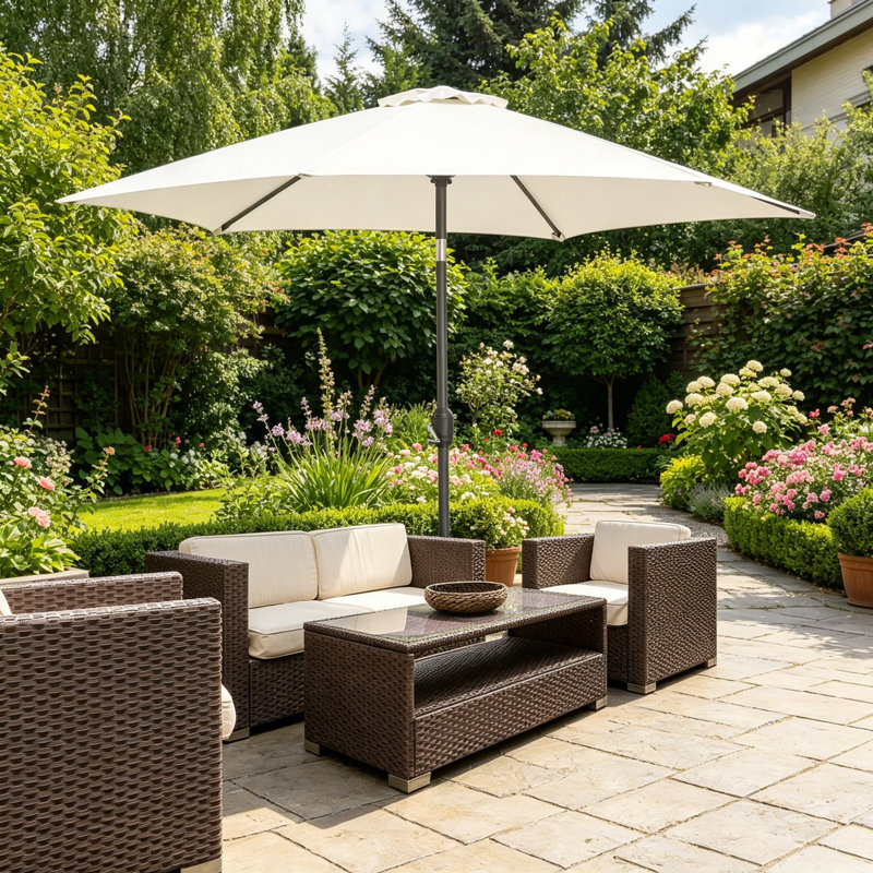 270cm Tilt Beach Parasol