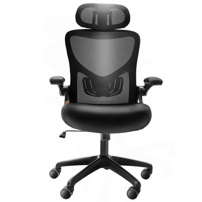 Chaise de bureau ergonomique avec repose-tête Saiden